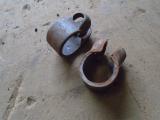 FORD TRACTOR TRACK ROD CLAMPS X2 
