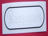 Ransomes Plough Ipswich Decal 