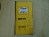 Bomford Express Roadside & Freeway Parts Manual 470 