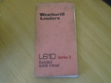Weatherill Loaders L61d Series 2 Spares Manual 