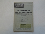 Caterpillar 163, 161, 143 And 141 Hydraulic Controls instructions 