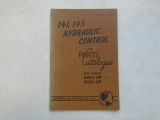 Caterpillar 141,143 Hydraulic Control Parts Catalog 