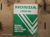 Honda Shop Manual HR216  Honda Shop Manual HR216       USED