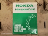 Honda Shop Manual E4500 ES4500 ET4500  Honda Shop Manual E4500 ES4500 ET4500       USED