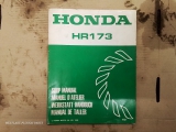 Honda Shop Manual HR173  Honda Shop Manual HR173       USED