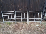 Animal Feeder Gates X3 With Bucket Holders Calf Or Goat  Animal Feeder Gates X3 With Bucket Holders Calf Or Goat       USED