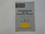 Caterpillar No.143 Hydraulic Control Maintenance Instructions 