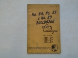 Caterpillar 8a 8s And 8u Buldozers 22e1 Up Parts Catalog 
