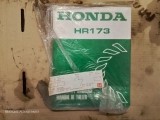 Honda Shop Manual HR173 Still in Polythene  Honda Shop Manual HR173 Still in Polythene       USED