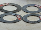 Vicon part no 40922 metal washer with holes x4  Vicon part no 40922 metal washer with holes  x4      Used