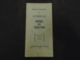 Caterpillar Diesel D7 Tractor Operators Instructions  Caterpillar Diesel D7 Tractor Operators Instructions       USED