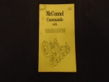 Mcconnel Commando With Shakerator Book  Mcconnel Commando With Shakerator Book       USED