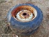 Tractor Rear Wheels Pair Goodyear Tyres 13.6/12-36  Tractor Rear Wheels Pair Goodyear Tyres 13.6/12-36       USED