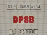 DOWDESWELL PLOUGH 1149000 DECAL - DP8B 