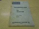 CATERPILLAR D8 TRACTOR 14A1-UP, 15A1-UP INSTRUCTIONS (NO.90)  CATERPILLAR D8 TRACTOR 14A1-UP, 15A1-UP INSTRUCTIONS (NO.90)      USED