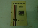 Massey Ferguson 520 Disc Harrow Operators Manual & Instructions  Massey Ferguson 520 Disc Harrow Operators Manual & Instructions       USED