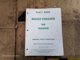 Massey Ferguson Parts Manual 709 Weeder  Massey Ferguson Parts Manual 709 Weeder       USED