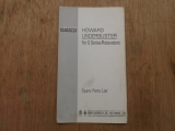 Howard Rotavator Underbuster S Series Parts List 2 Pages  Howard Rotavator Underbuster S Series Parts List 2 Pages       USED