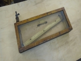 Antique Bygone Collectable Gas Measuring Box  Antique Bygone Collectable Gas Measuring Box       USED
