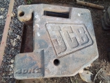 Jcb Fastrac 40kg Tractor Weights x6  Jcb Fastrac 40kg Tractor Weights x6       USED
