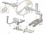 Ferguson Plough Double Arm Disc Parts Diagram 