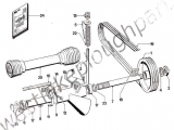 PZ CM 165 Type Parts Diagram Section A 