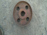 Bygone Flat Pulley Approx 6 X 2inch  Bygone Flat Pulley 6 X 2       USED