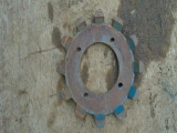 Ransomes Johnson Potato Hoover Web Sprocket 12 Tooth 4 Bolt  Ransomes Johnson Potato Hoover Web Sprocket 12 Tooth 4 Bolt       USED