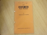 Howard Rotavator Fordson Major Instruction And Parts List Book 