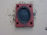 Howard Rotavator Gearbox Front Bearing Plate  Howard Rotavator Gearbox Front Bearing Plate       USED