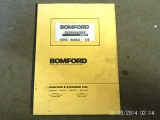 BOMFORD BUSHWHACKER 580 PARTS MANUAL 476 
