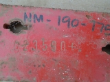 NIEMEYER PLOUGH KNIFE CUTTER RH PN- 023590 GENUINE  NIEMEYER PLOUGH KNIFE CUTTER RH PN- 023590 GENUINE      Used