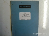 Ransomes 2 Row Beet Harvester Parts List (Prior to Serial No. 1002-1037) 