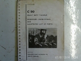 Ransomes C 90 Heavy Duty Toolbar Operator Instructions & Illustrated Parts List 