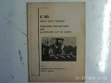 Ransomes C90 Heavy Duty Toolbar Operators Instructions and Spare Parts List 