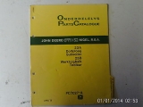 John Deere 22A Subsoiler 23B Toolbar Parts Catalogue 