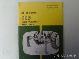 John Deere 23B Tool Bar Operators Manual 