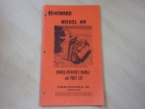 Howard Rotavator Model Hn Manual And Parts List (a) 