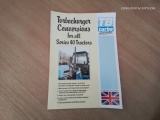 Tb Turbo Lancaster CONVERSIONS FOR SERIES 40 TRACTORS LEAFLET  Tb Turbo Lancaster CONVERSIONS FOR SERIES 40 TRACTORS LEAFLET       USED