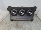 MAZDA 3 1.6 D COMFORT 115PS 4DR 2010-2013 HEATER CONTROL PANEL (AIR CON)  2010,2011,2012,2013      Used