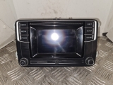 RADIO/STEREO VOLKSWAGEN CADDY PV TDI 75HP MANUAL 5SPEED 5DR 2015-2020  2015,2016,2017,2018,2019,2020RADIO/STEREO VOLKSWAGEN CADDY PV TDI 75HP MANUAL 5SPEED 5DR 2015-2020  1K8035150 H     Used