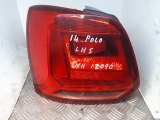 OUTER TAIL LIGHT (PASSENGER SIDE) VOLKSWAGEN POLO COMFORTLINE 1.4 TDI 75HP MANUAL 5SPEED 5DR 2014-2020  2014,2015,2016,2017,2018,2019,2020 6c0945111A     Used