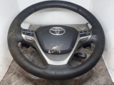 TOYOTA AVENSIS 2.2 D-CAT TR 5DR AUTO 2009-2018 STEERING WHEEL WITH MULTIFUNCTIONS  2009,2010,2011,2012,2013,2014,2015,2016,2017,2018      Used