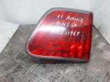 INNER TAIL LIGHT (DRIVER SIDE) TOYOTA AVENSIS 2.2 D-CAT TR 5DR AUTO 2009-2018  2009,2010,2011,2012,2013,2014,2015,2016,2017,2018      Used
