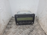 RADIO/STEREO VOLKSWAGEN GOLF 1.6 TDI MF5 90BHP 5DR TRENDLINE MANUAL 5SPEED 2008-2013  2008,2009,2010,2011,2012,2013 1k0035186     Used