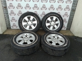 MITSUBISHI L200 4WD LWB WARRIOR DCB E4 4 DOHC 2005,2006,2007,2008,2009 ALLOY WHEELS - SET 2005,2006,2007,2008,2009Mitsubishi L200 05-15 Alloy Wheel and Tyre Set of 4 245 65 17 inch 245/65r17 4 by 100    GOOD