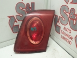 Mazda 3 2003-2006 REAR/TAIL LIGHT ON TAILGATE (DRIVERS SIDE)  2003,2004,2005,2006Mazda 3 2003-2009 o/s off driver right inner tail light lamp      GOOD
