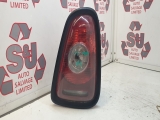 Mini Cooper S Hatchback 3 Door 2006-2013 REAR/TAIL LIGHT (DRIVER SIDE) 03373180 2006,2007,2008,2009,2010,2011,2012,2013Mini Cooper S Hatchback 3 Door R56 o/s off driver side right tail light lamp 03373180     GOOD