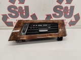 Bmw 520d Se 2005-2009 Vent 2005,2006,2007,2008,2009Bmw 5 Series E60 2005-2009 Dash Blower Heater Vent trim wood effect 14121810     GOOD