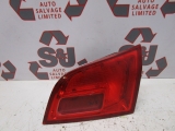 Vauxhall Astra 5 Door Estate 2009-2012 Rear/tail Light On Tailgate (drivers Side) 13282249 2009,2010,2011,2012Vauxhall Astra Estate 2009-2012 o/s off driver right inner tail light lamp 13282249     GOOD